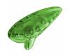 Maxtone Plastic Ocarina in Transparent Green