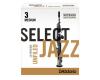 Rico Select Jazz Unfiled Soprano Saxophone Reeds Box of 10