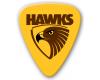 AFL Hawthorn Hawks 5 Pack Guitar Picks