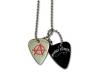 Grover Allman Guitar Pick Necklace - Anarchy Pick