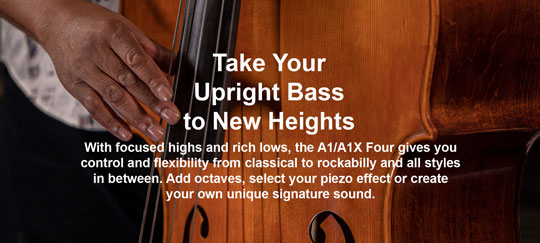 Zoom A1 FOUR Multi Effects for Upright Bass