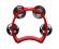 Tambourine Kids Halfmoon 4 Jingles Red