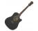 Aria ADW-01CE Dreadnought AC/EL Guitar with Cutaway Black