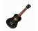 Kealoha UK40 Soprano Ukulele Black with Bag