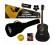 Aria Acoustic Guitar Package Black