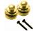 Hennessey Strap Locks in Gold (1-Pair)