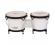 Toca Synergy Synthetic Bongos White 6 & 7"