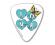 Rock Chick Guitar Picks - Love Butterfly