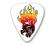 Themed Series Flame - Multi Guitar Pick Pack