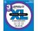 D'Addario XL 11-49 Blues/Jazz Rock Pack of 3 - EXL115-3D