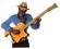 Statue Music Alive - Western Guitarist