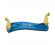 Kun Collapsible Violin Shoulder Rest 1/4 - 1/16 Blue