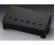 Schaller Pickup Cover - 6 Hole Humbucker 162B ABS Black