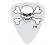 Collectors Series 5 Guitar Pick Pack - Skull & Cross Bones