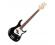 Monterey Medium Scale Bass Guitar Black - BC Wholesalers