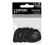 Celluloid Pro Guitar Picks - Standard Shape Black 10 Pack