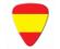 World Flag Series Guitar Pick - Spain