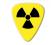 Unlimited Series Guitar Pick - Radioactive