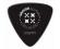 Celluloid Pro Guitar Picks - Large Triangle Black - 25 Refill