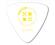 Celluloid Pro Guitar Picks - Large Triangle White - 25 Refill