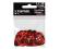 Vintage Celluloid Pro Guitar Picks - Red 10 Pack