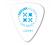 Delrinex™ ISO Shape Pro Guitar Picks White 25 Refill