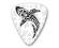 Themed Series Maori Art Guitar Picks - Tribal Shark