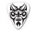 Themed Series Maori Guitar Picks Art - Tribal Face