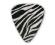 Themed Series Animal Print Guitar Picks - Zebra