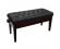 Piano Bench Duet Mono Adjustable Mahogany