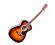 Aria Folk Acoustic Guitar Brown Sunburst Finish