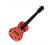 Kealoha Graphic Concert Ukulele P24-75 - Red & White