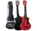 Eddy Finn Beachmaster Concert Ukulele Ripe Red