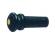 Violin End Pin Ebony with Brass Eye 4/4 - 3/4