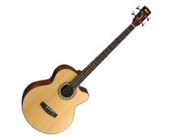 Cort SJB5F Deep Body Jumbo Acoustic Bass Guitar