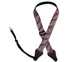 Aboriginal Art Ukulele Strap Women Collecting Water Brown