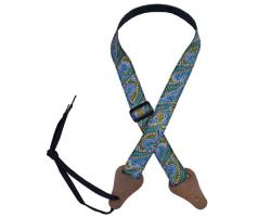 Aboriginal Art Ukulele Strap Women Collecting Water Green