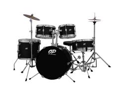 Opus Percussion 5-Piece Junior Drum Kit Black