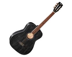 Cort AF590MF Concert Acoustic Guitar with Fishman Pickup Black