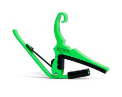 Kyser Acoustic Quick Change Capo KG6NGA Neon Green