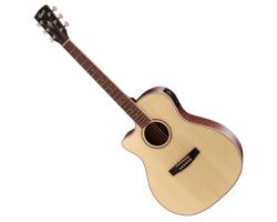 Cort GA-MEDX Grand Auditorium Acoustic Guitar Left Hand