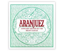 Aranjuez Silver 400 High Tension Classical Guitar String Set