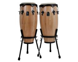 Toca 10 & 11" Synergy Wooden Conga Set Natural