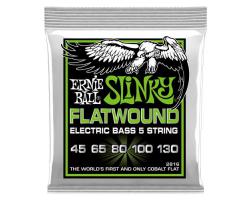 Ernie Ball Slinky Flatwound 5 String Bass Regular Slinky 45-130