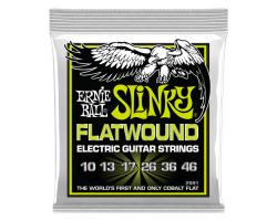 Ernie Ball Flatwound Electric Regular Slinky 10-46