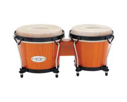 Toca Synergy Wooden Bongos Amber 6 & 7"