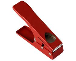 Maxtone Guitar Pick Punch Red