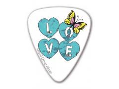 Rock Chick Guitar Picks - Love Butterfly