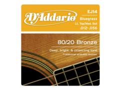 D'Addario 80/20 Bronze 12-56 Blue Grass - EJ14