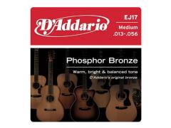 D'Addario Phosphor Bronze 13-56 Medium EJ17